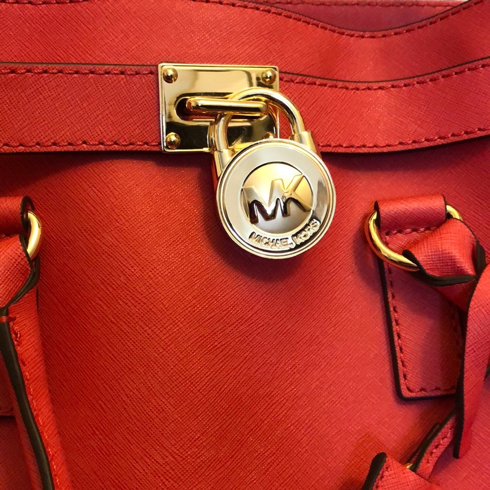 Michael Kors watermelon tote - Picture 3 of 6